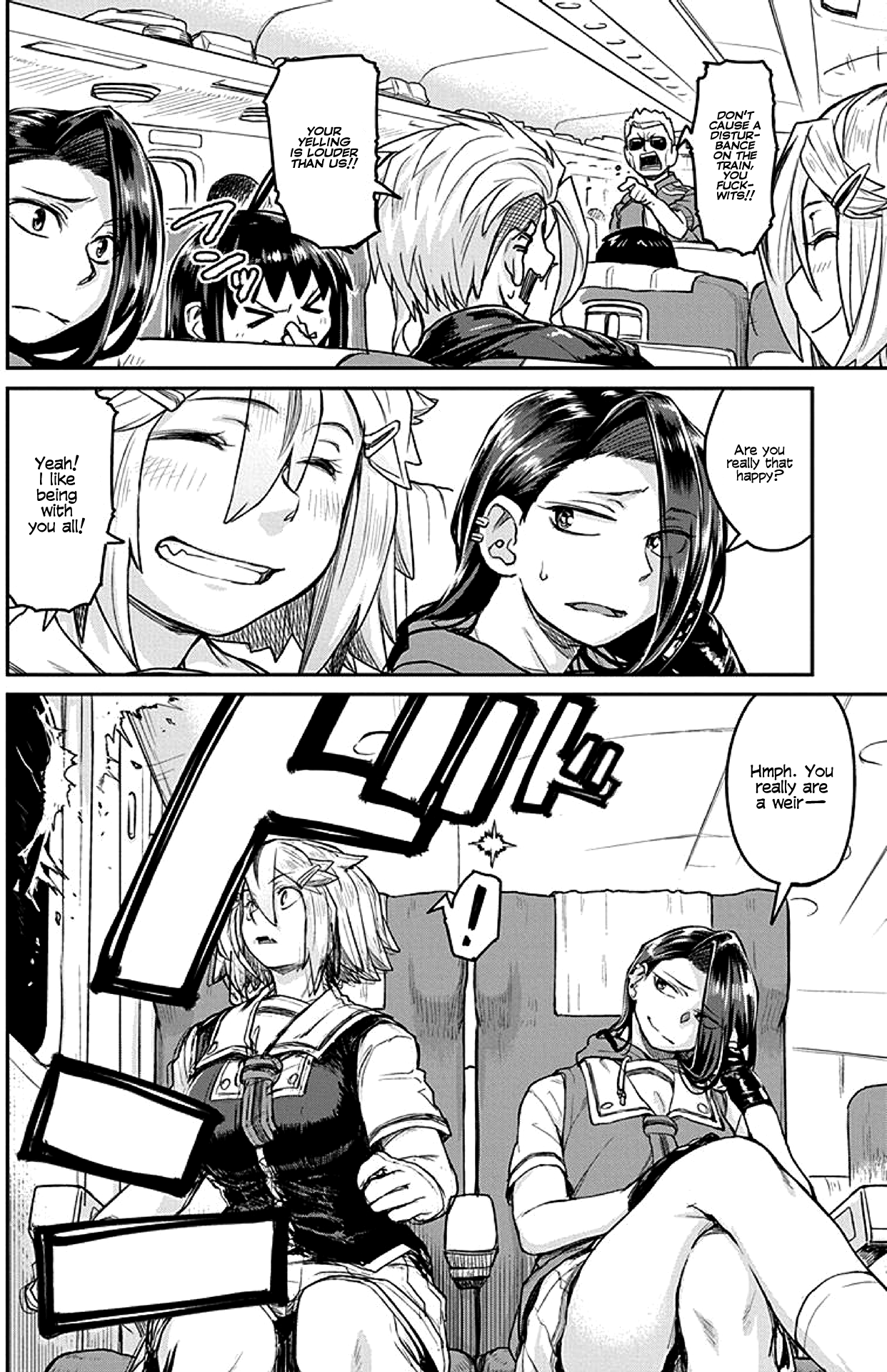 Torako, Anmari Kowashicha Damedayo chapter 18 - page 2