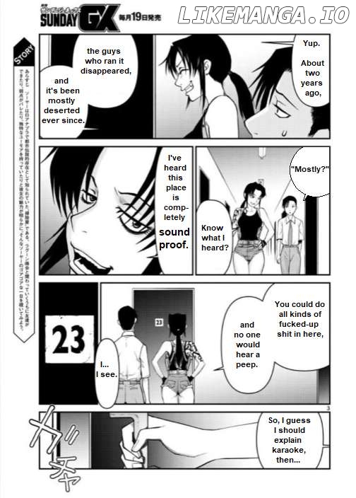 Black Lagoon: Sawyer the Cleaner - Dismemberment! Gore Gore Girl Chapter 5 - page 3