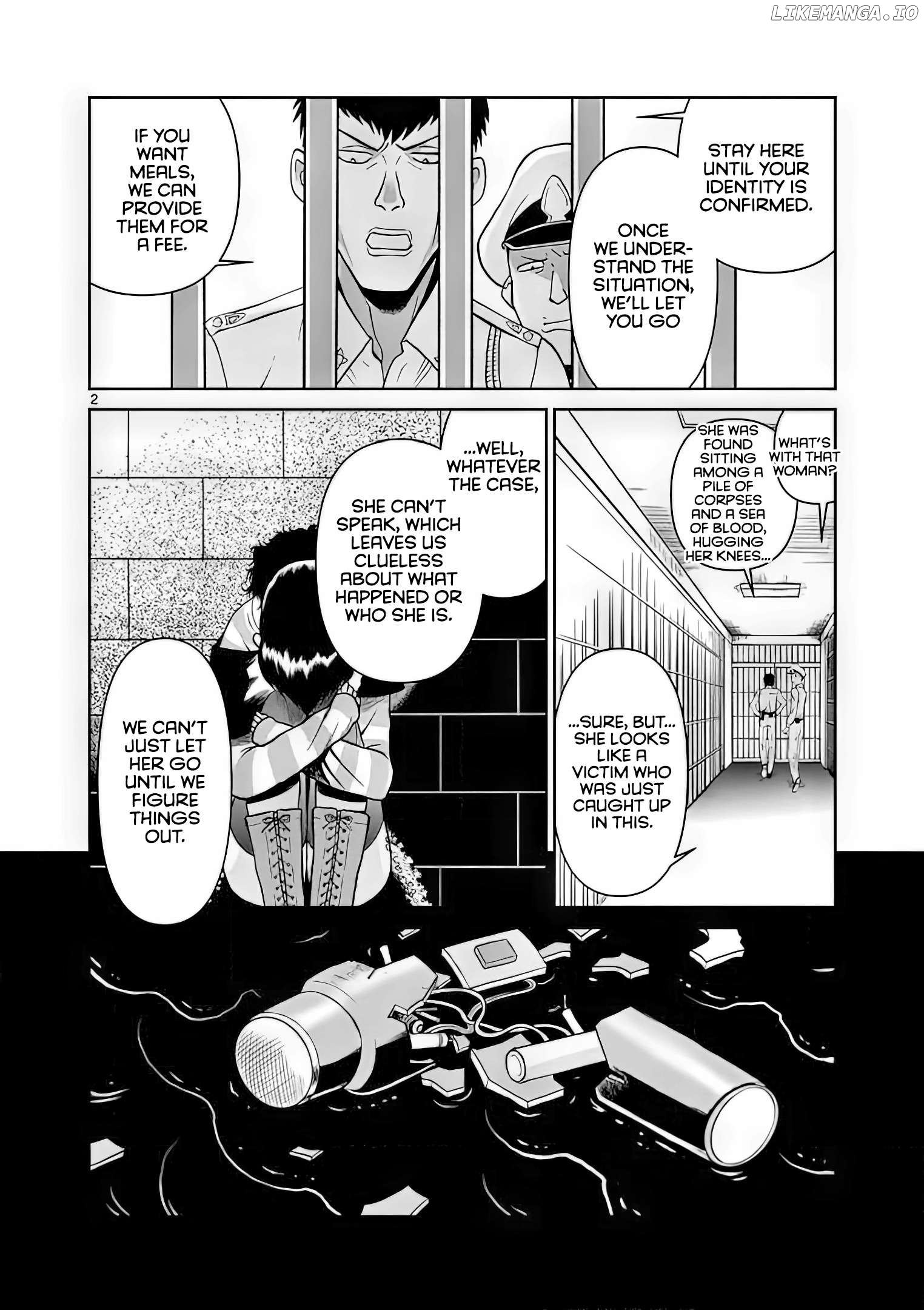 Black Lagoon: Sawyer the Cleaner - Dismemberment! Gore Gore Girl Chapter 7 - page 2