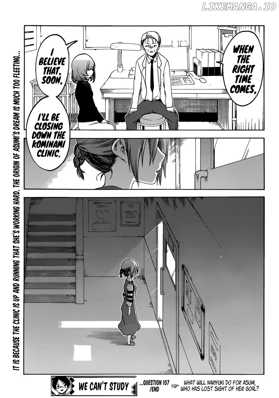 Bokutachi wa Benkyou ga Dekinai Chapter 107 - page 20