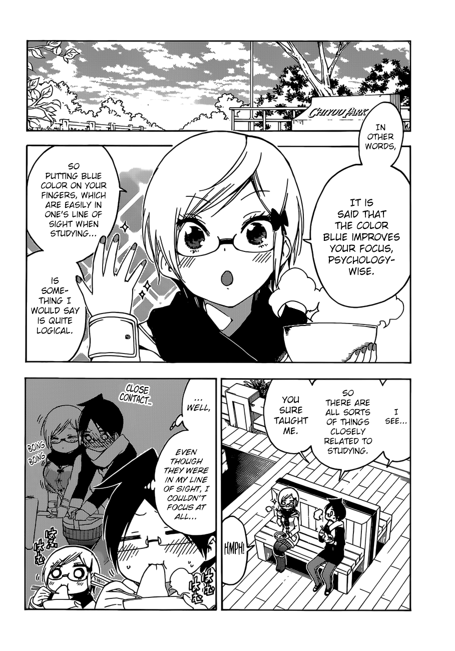 Bokutachi wa Benkyou ga Dekinai Chapter 124 - page 13