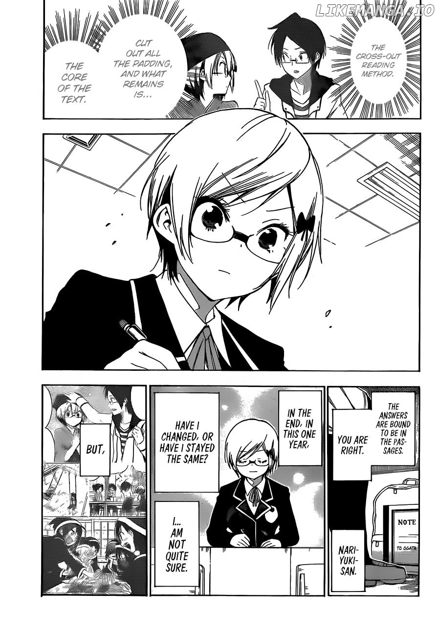 Bokutachi wa Benkyou ga Dekinai Chapter 140 - page 12
