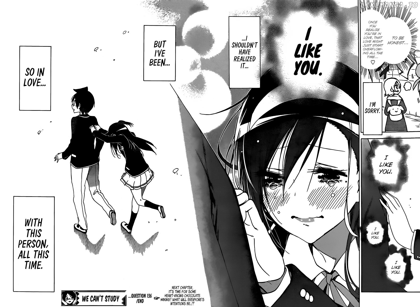Bokutachi wa Benkyou ga Dekinai Chapter 136 - page 19