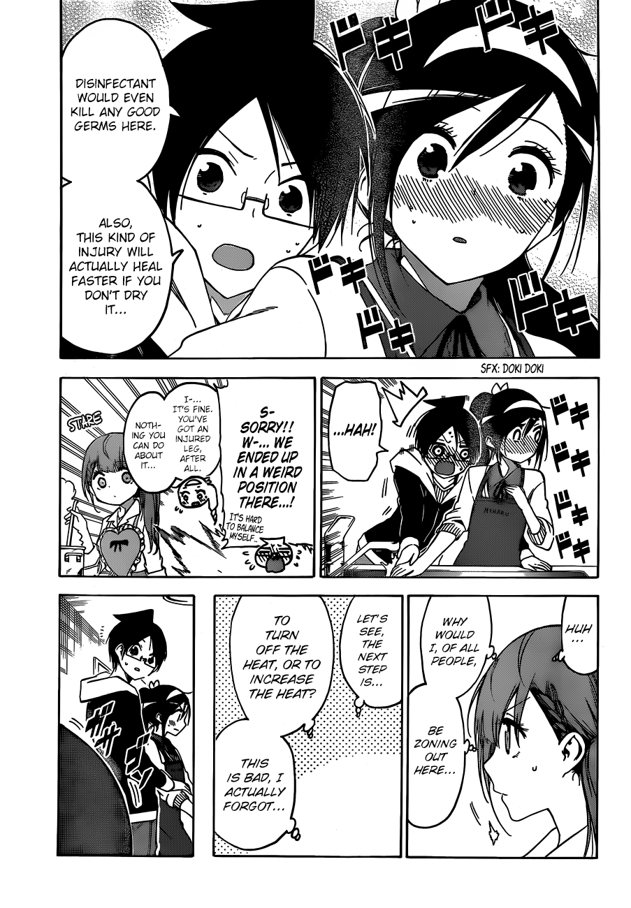 Bokutachi wa Benkyou ga Dekinai Chapter 130 - page 13