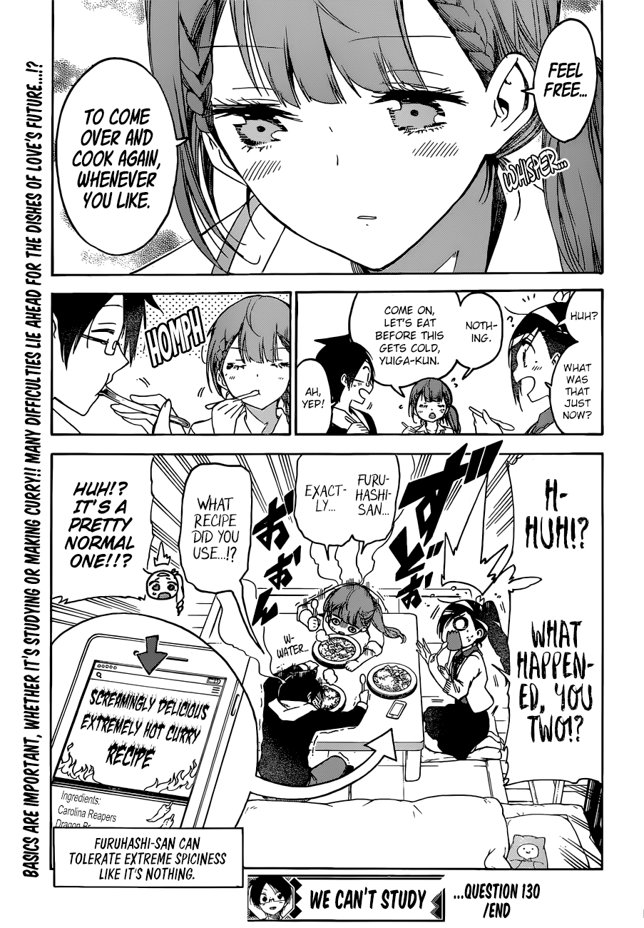 Bokutachi wa Benkyou ga Dekinai Chapter 130 - page 21
