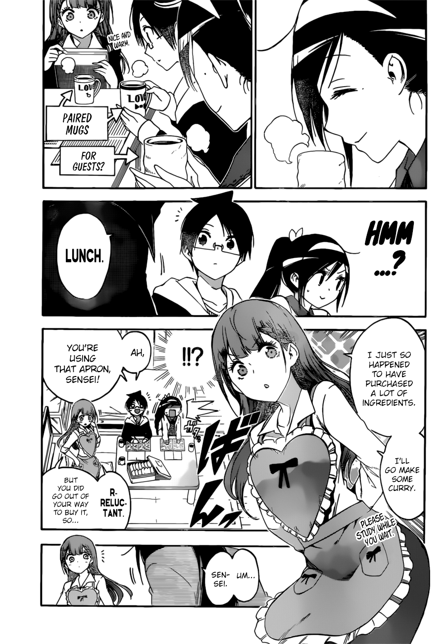 Bokutachi wa Benkyou ga Dekinai Chapter 130 - page 9
