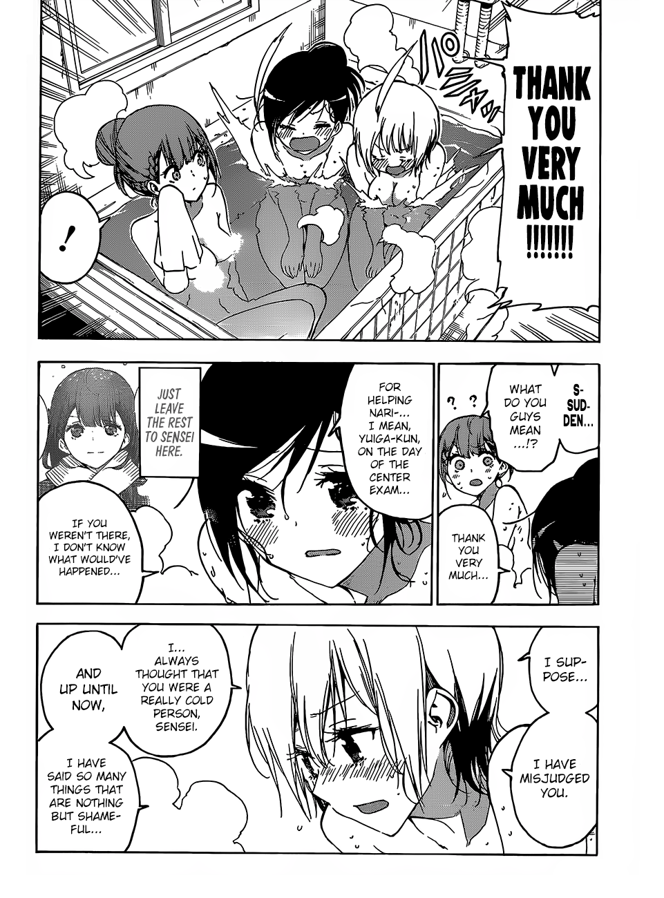 Bokutachi wa Benkyou ga Dekinai Chapter 129 - page 15
