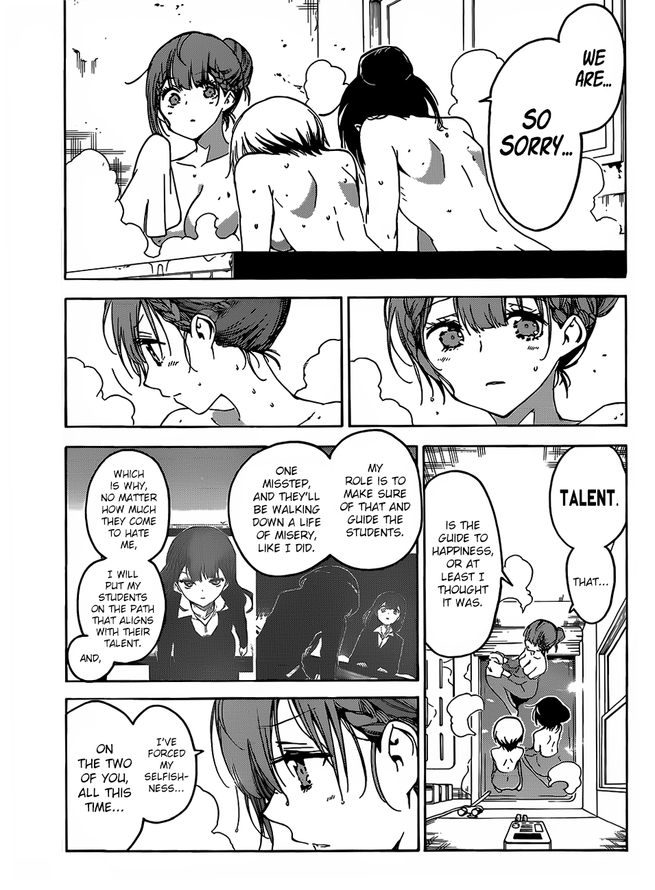 Bokutachi wa Benkyou ga Dekinai Chapter 129 - page 16