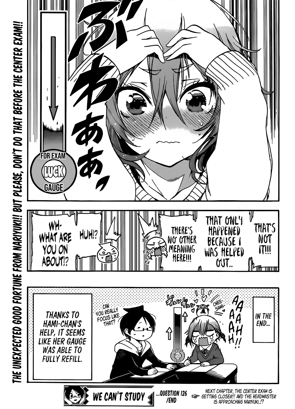 Bokutachi wa Benkyou ga Dekinai Chapter 126 - page 20