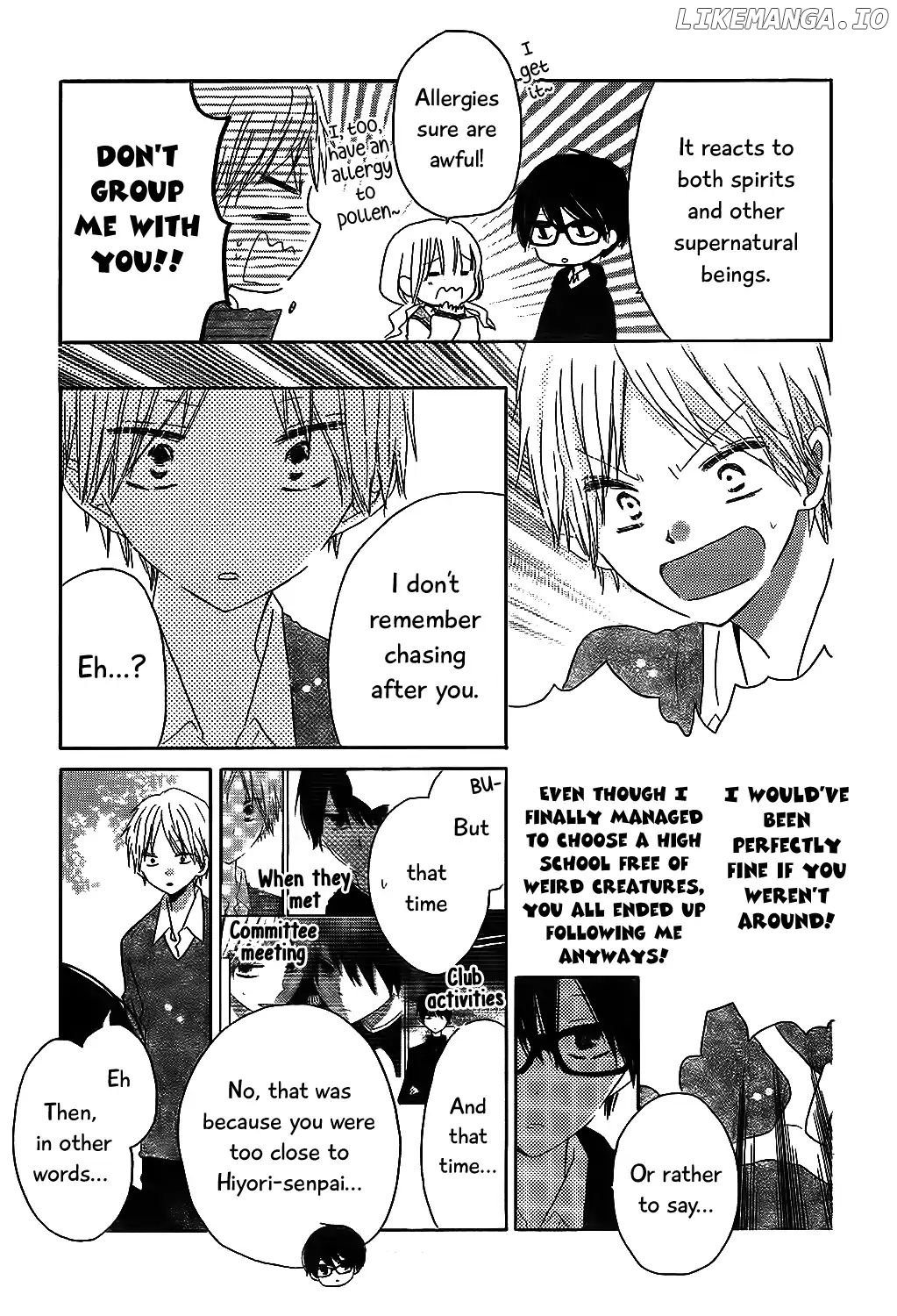 Hokenshitsu No Kageyama-Kun chapter 6 - page 26