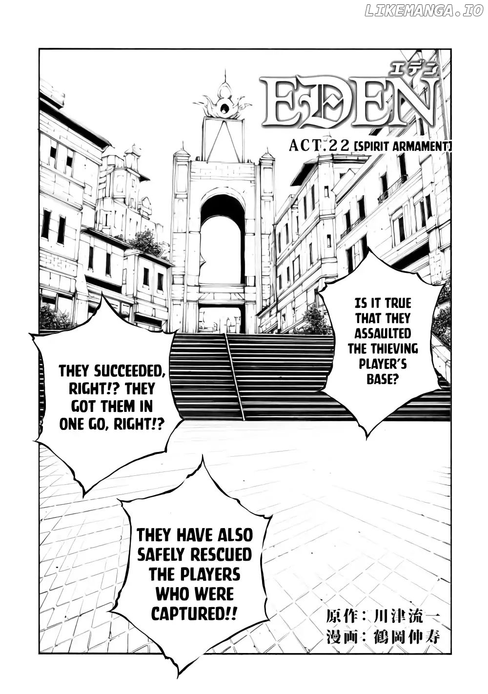 Eden (TSURUOKA Nobuhisa) chapter 22 - page 2