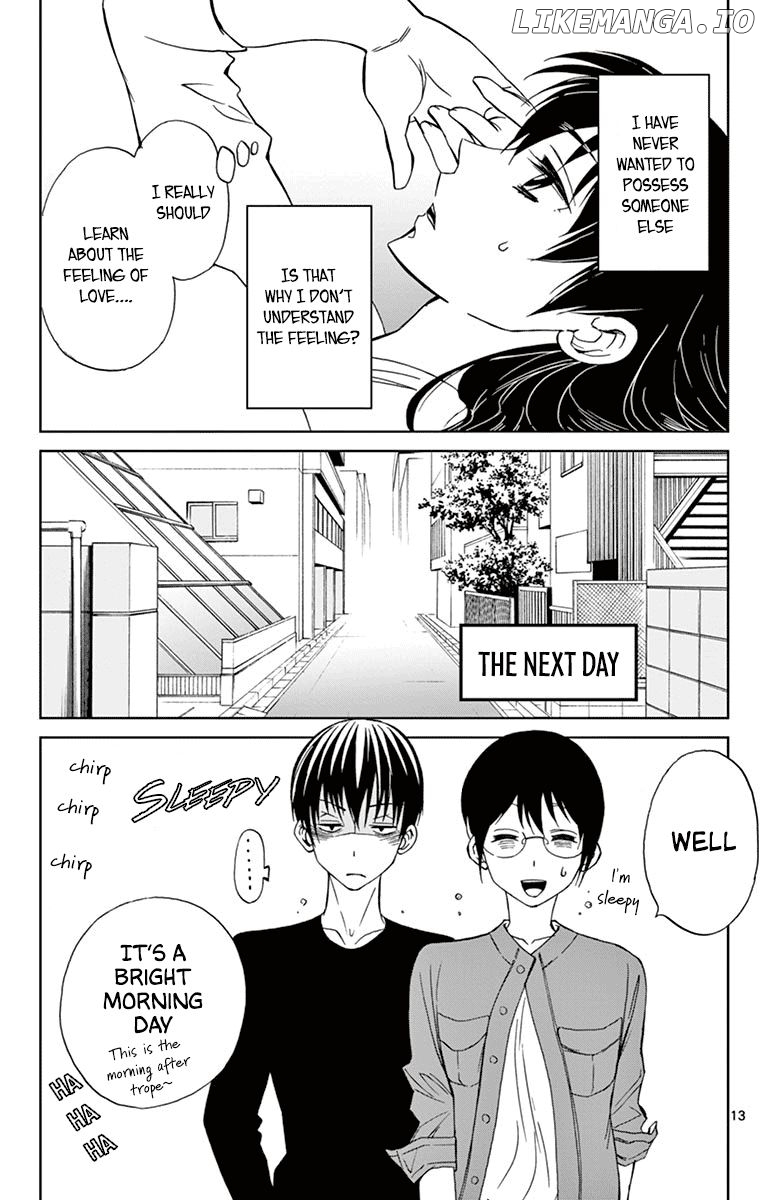Dousei Sensei wa Renai ga Wakaranai. chapter 33 - page 13