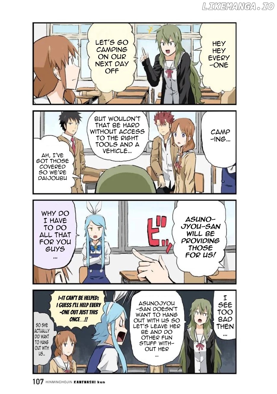 Hinmin Choujin Kanenashi-Kun chapter 35 - page 3