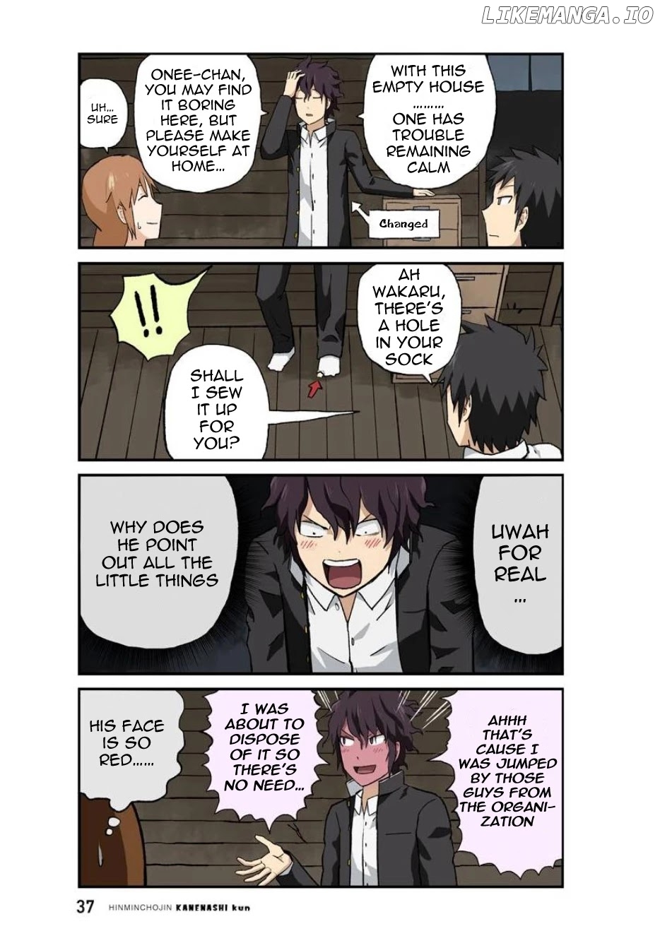 Hinmin Choujin Kanenashi-Kun chapter 29 - page 10