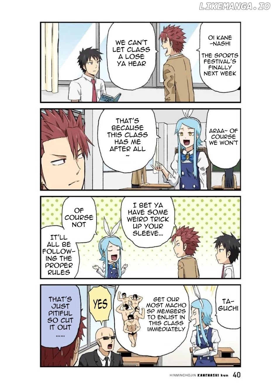 Hinmin Choujin Kanenashi-Kun chapter 30 - page 2