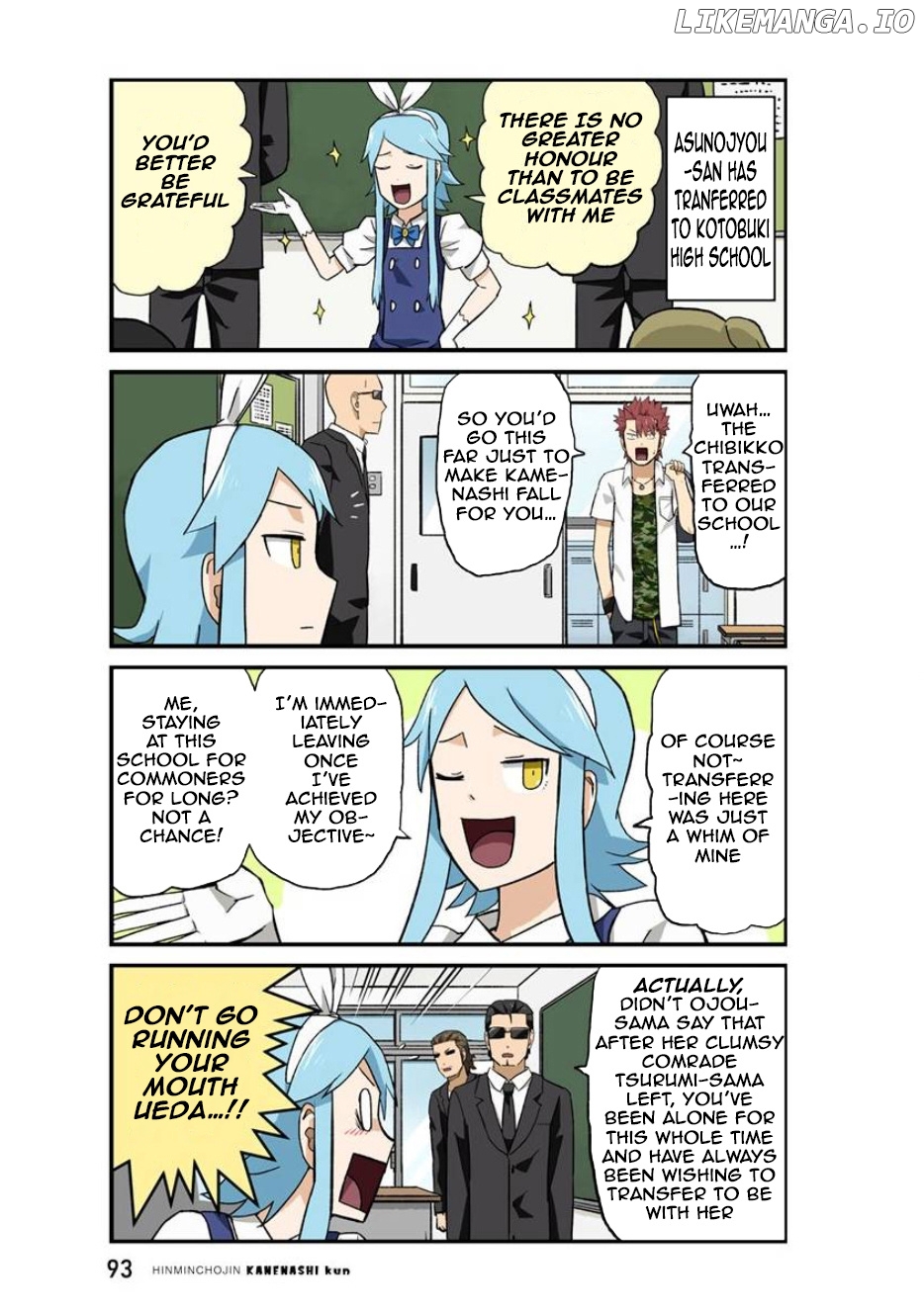 Hinmin Choujin Kanenashi-Kun chapter 21 - page 2