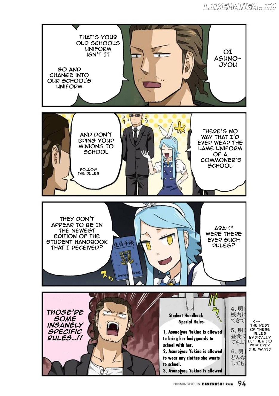 Hinmin Choujin Kanenashi-Kun chapter 21 - page 3