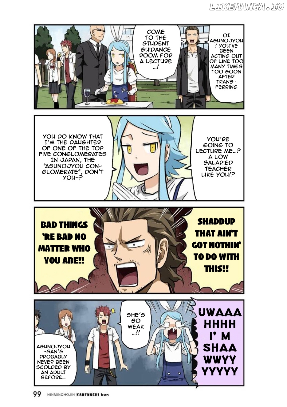 Hinmin Choujin Kanenashi-Kun chapter 21 - page 8