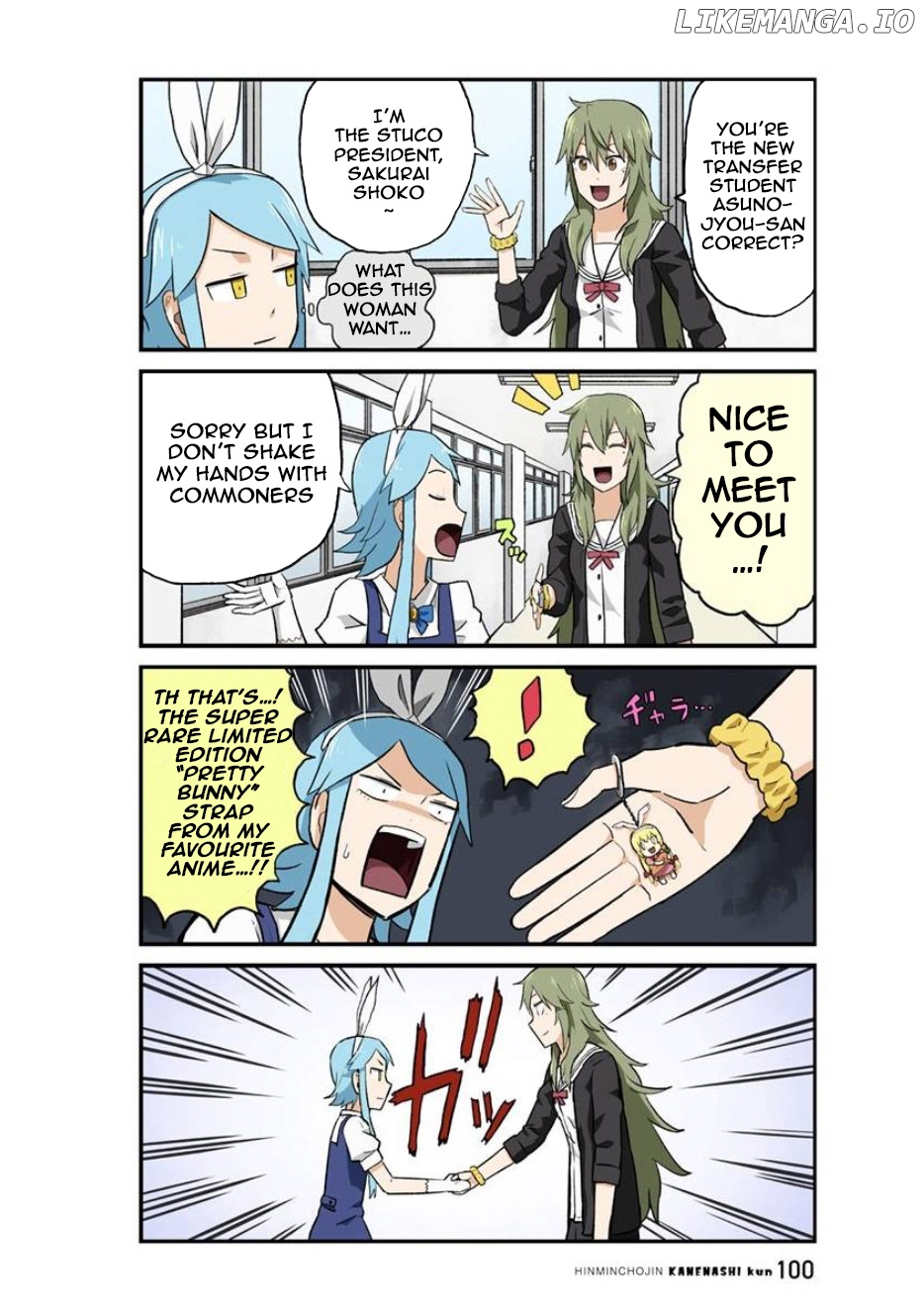 Hinmin Choujin Kanenashi-Kun chapter 21 - page 9