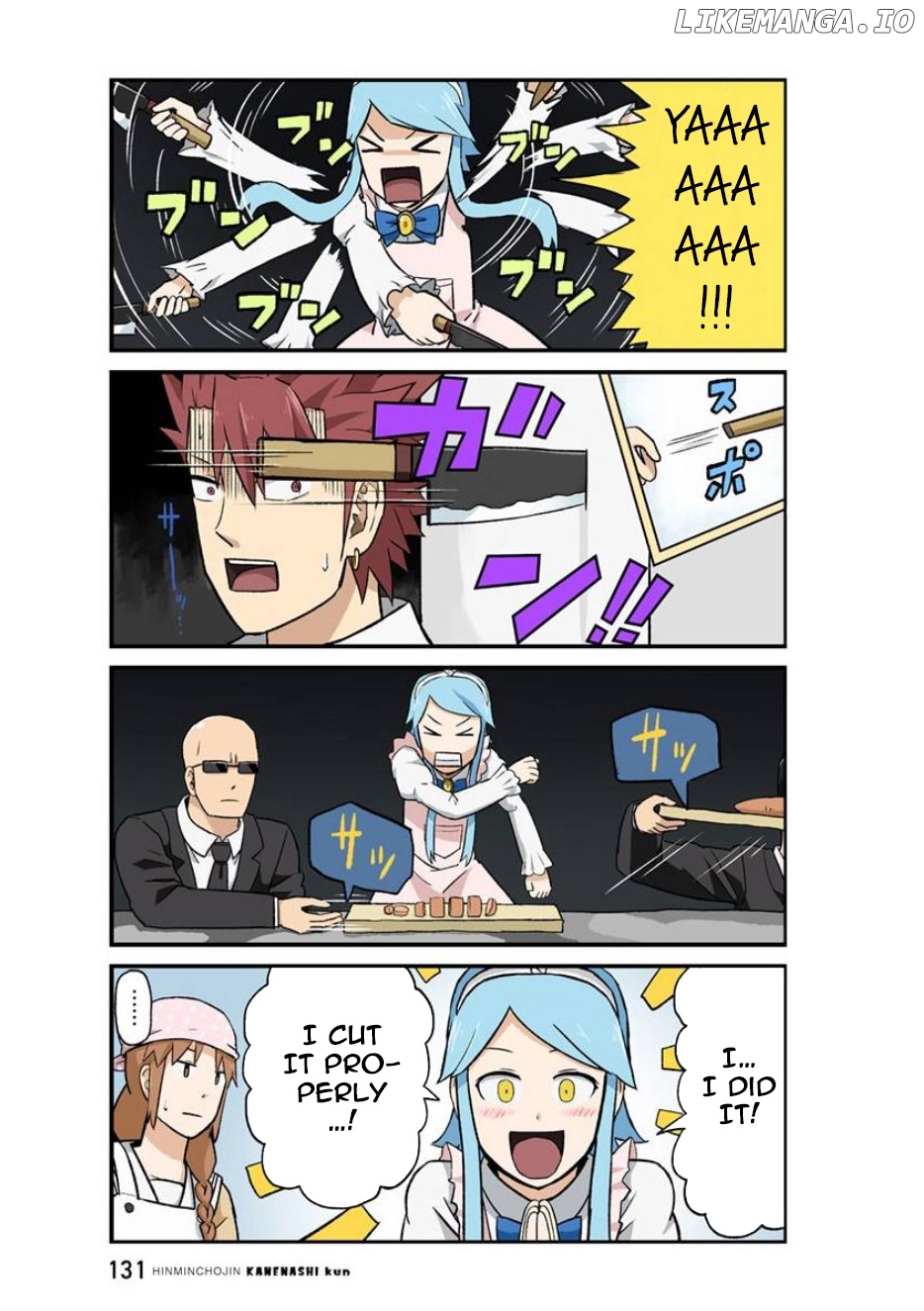 Hinmin Choujin Kanenashi-Kun chapter 24 - page 7