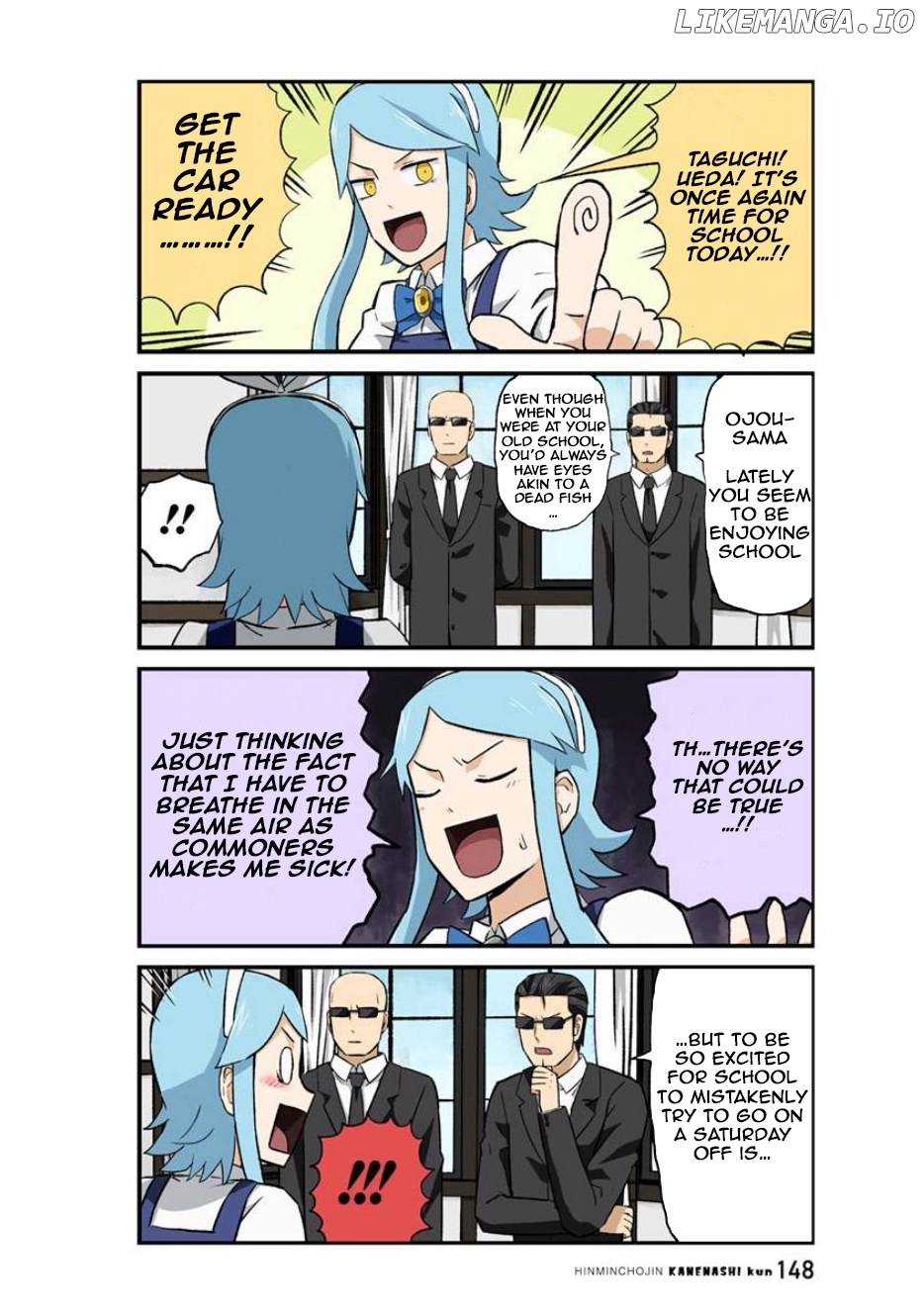 Hinmin Choujin Kanenashi-Kun chapter 26 - page 2