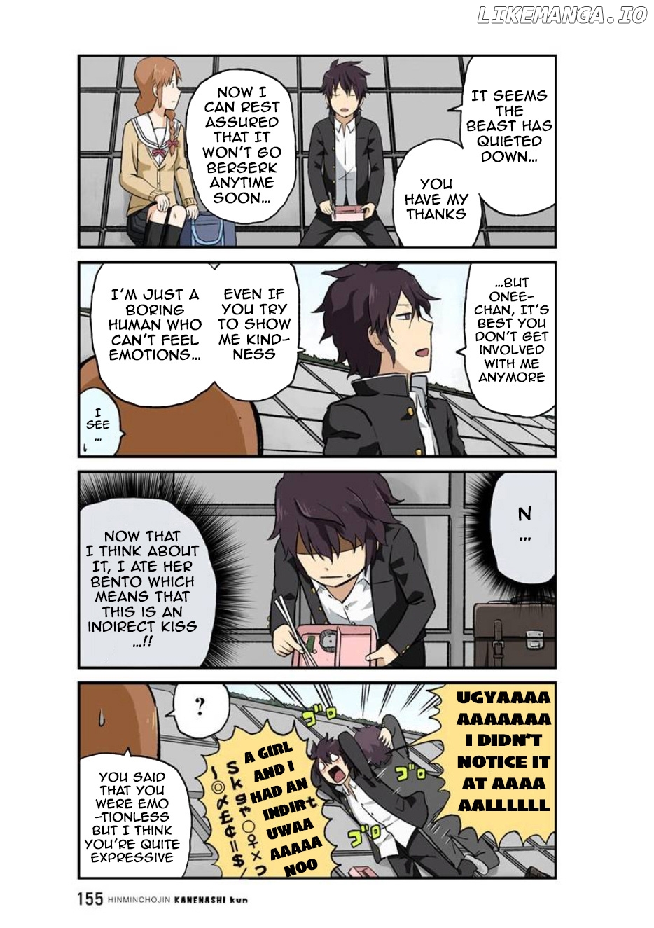 Hinmin Choujin Kanenashi-Kun chapter 26 - page 9