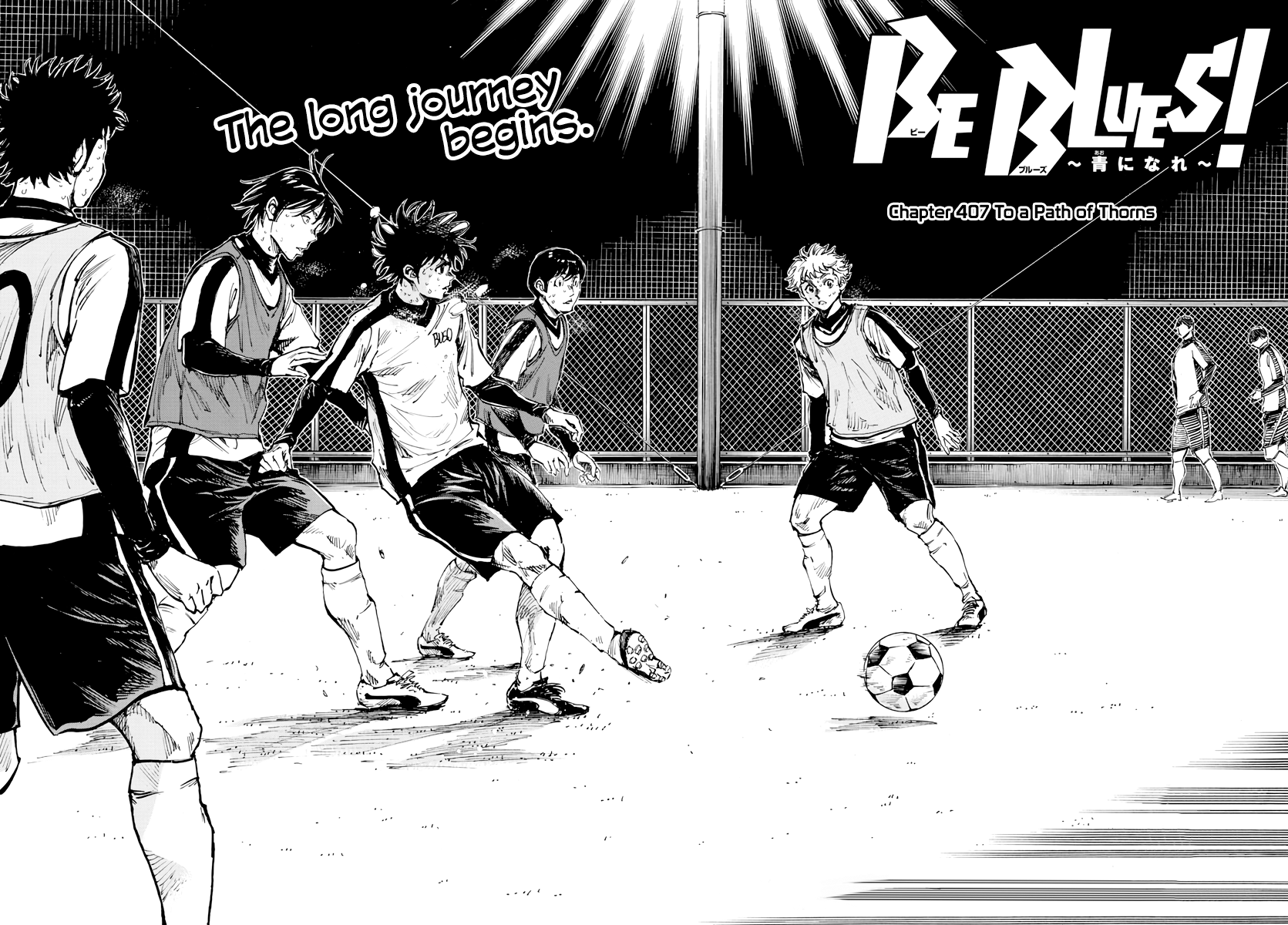 BE BLUES ~Ao ni nare~ Chapter 407 - page 3