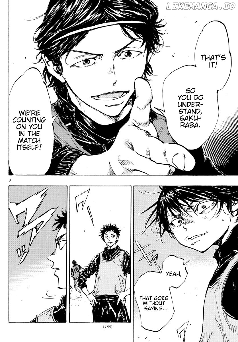 BE BLUES ~Ao ni nare~ Chapter 432 - page 9