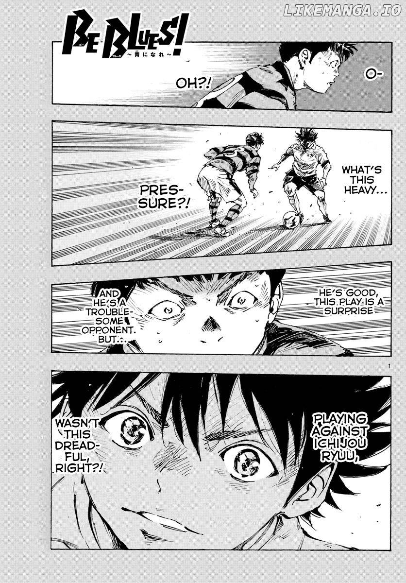 BE BLUES ~Ao ni nare~ Chapter 439 - page 1