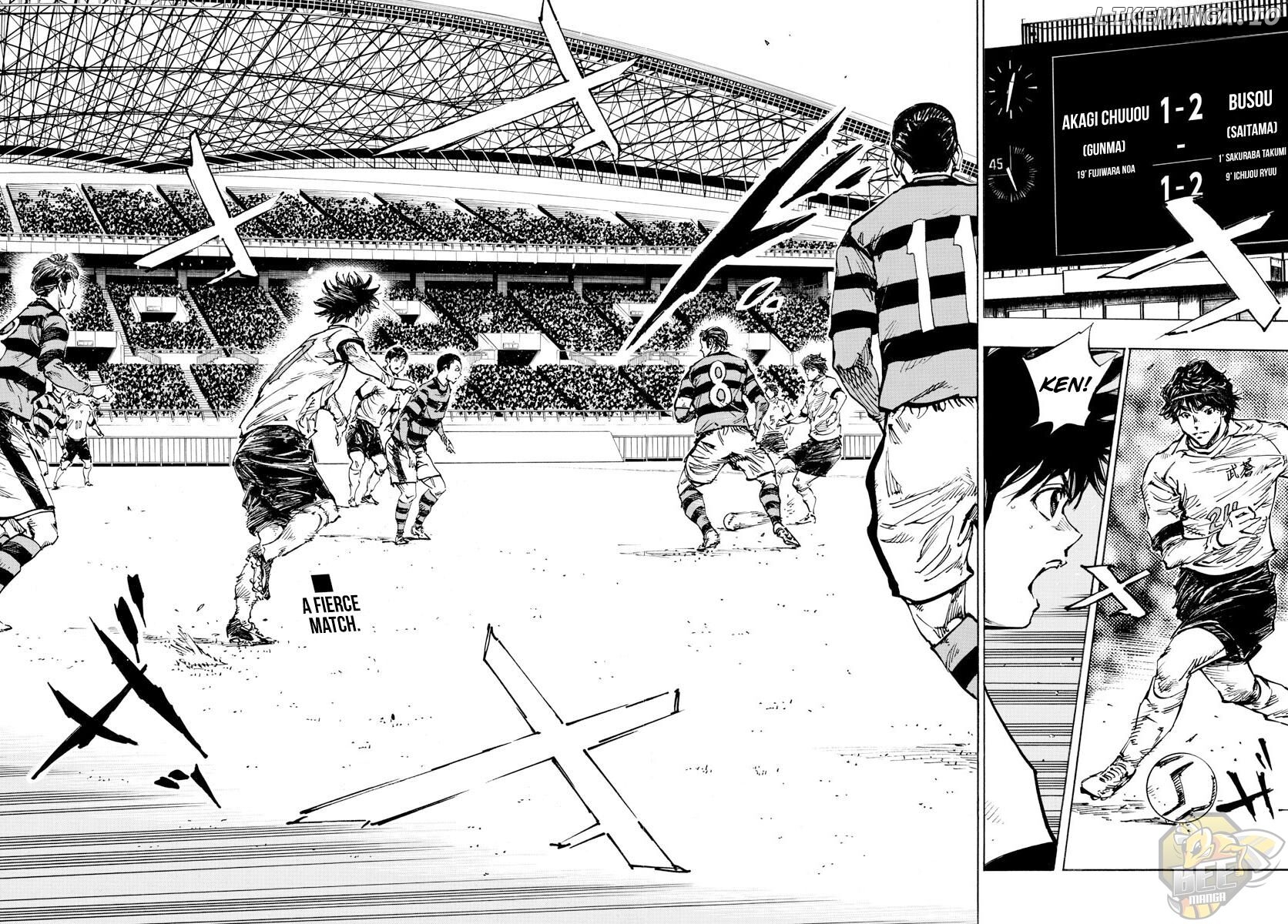 BE BLUES ~Ao ni nare~ Chapter 442 - page 2