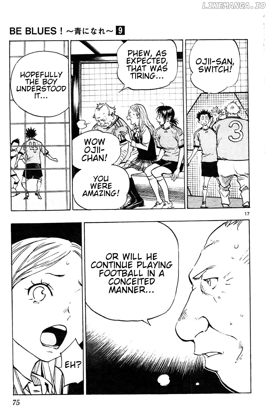 BE BLUES ~Ao ni nare~ Chapter 81 - page 18