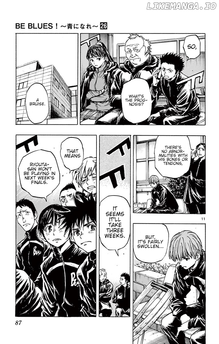 BE BLUES ~Ao ni nare~ Chapter 252 - page 11
