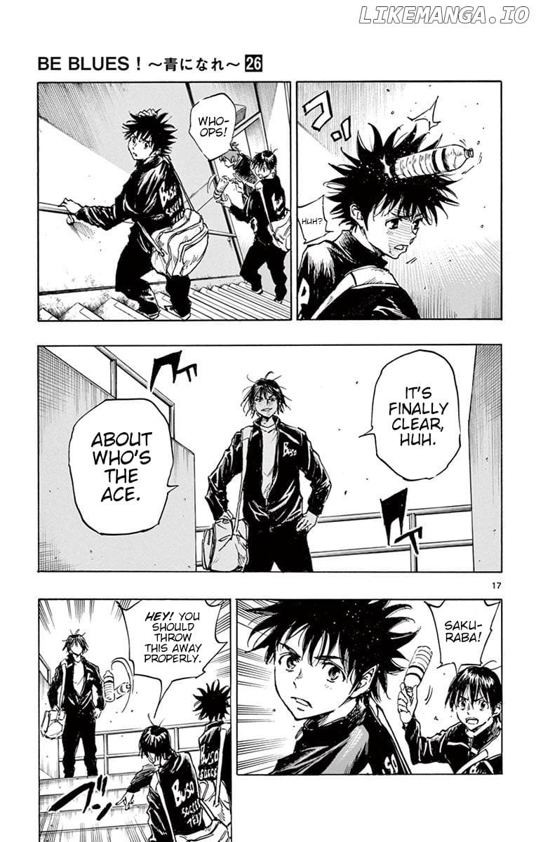 BE BLUES ~Ao ni nare~ Chapter 252 - page 17