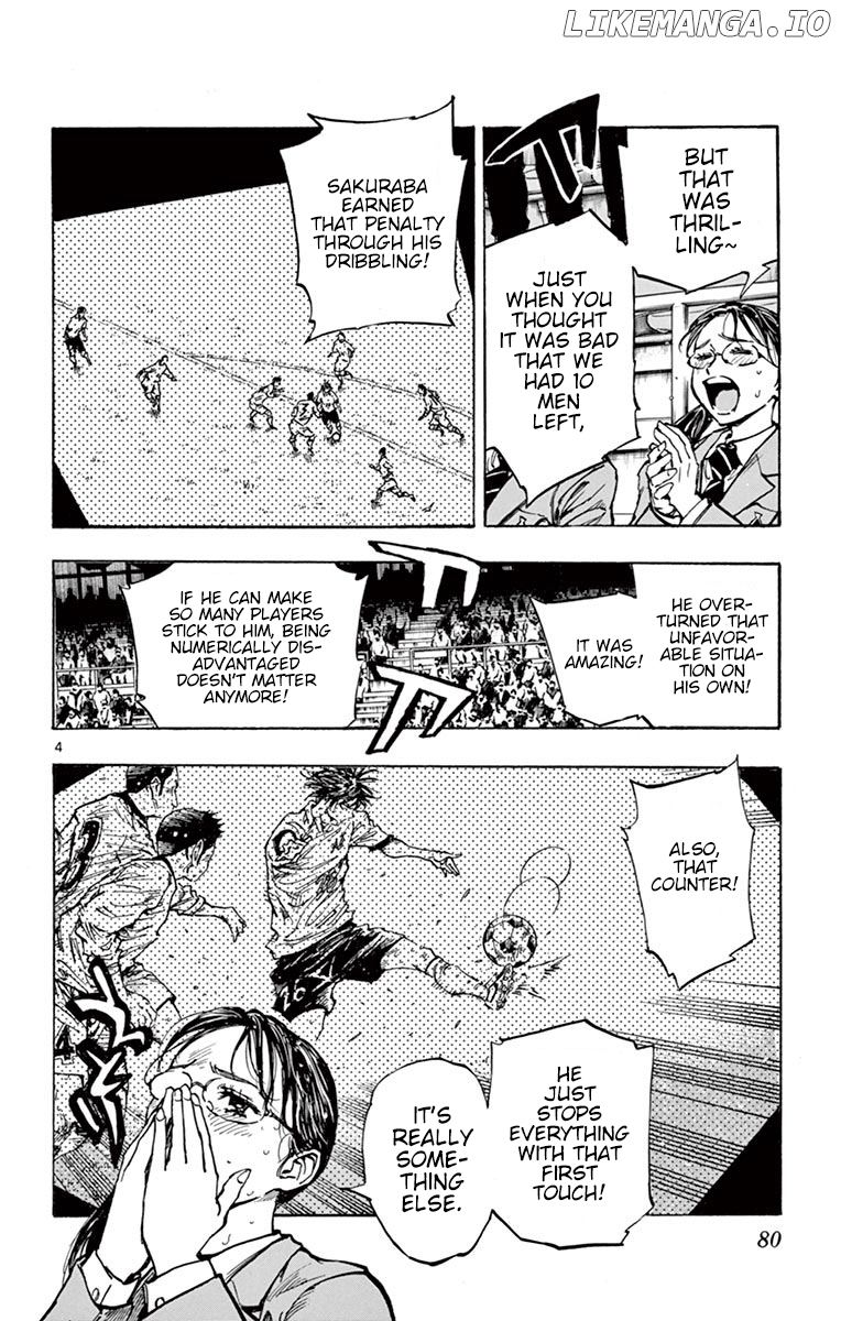 BE BLUES ~Ao ni nare~ Chapter 252 - page 4