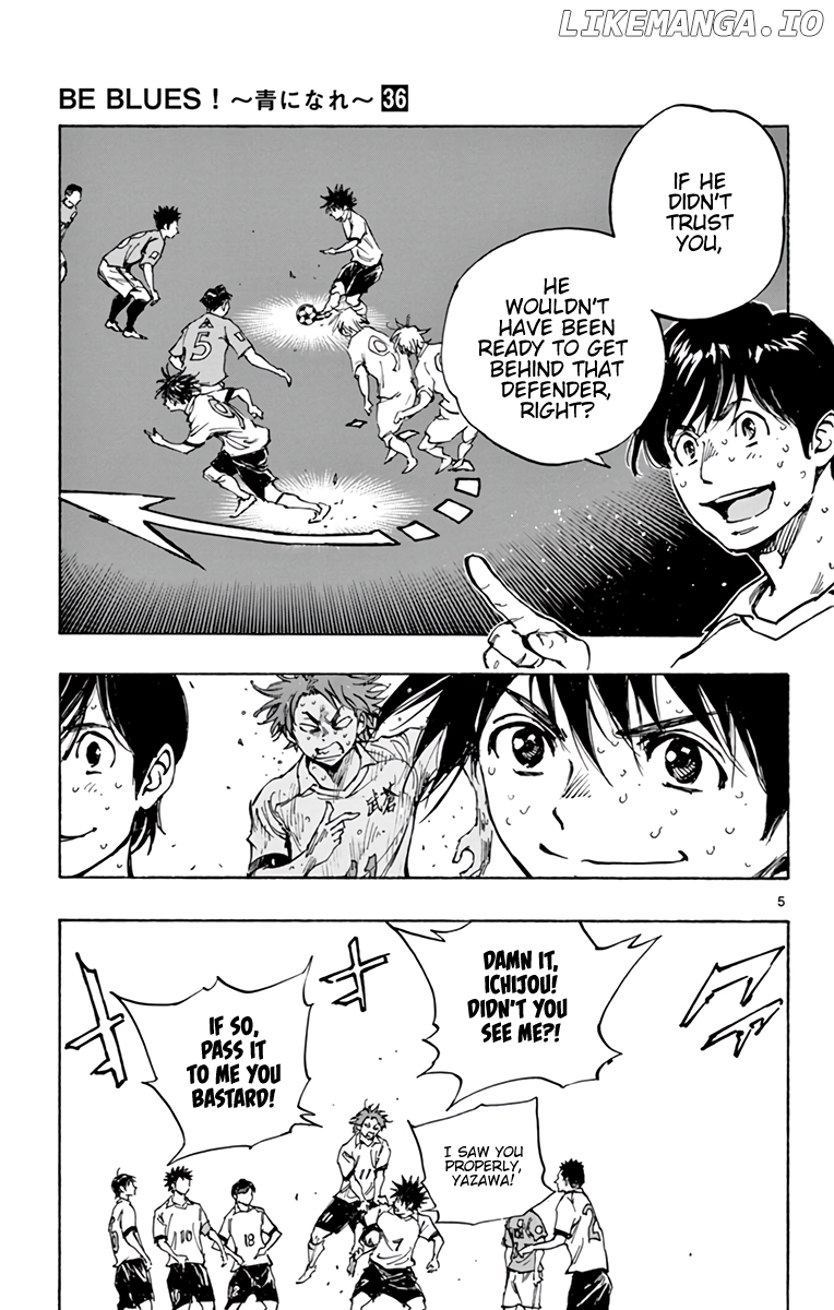 BE BLUES ~Ao ni nare~ Chapter 354 - page 5