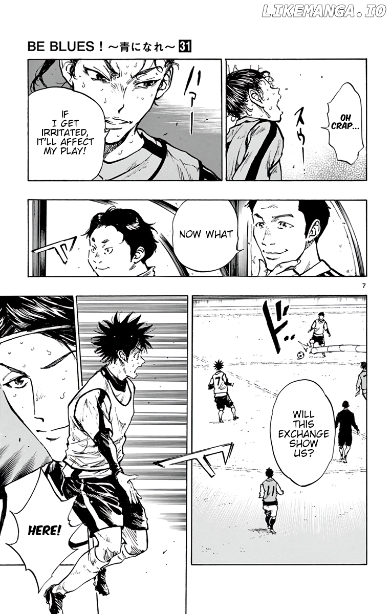 BE BLUES ~Ao ni nare~ Chapter 308 - page 7