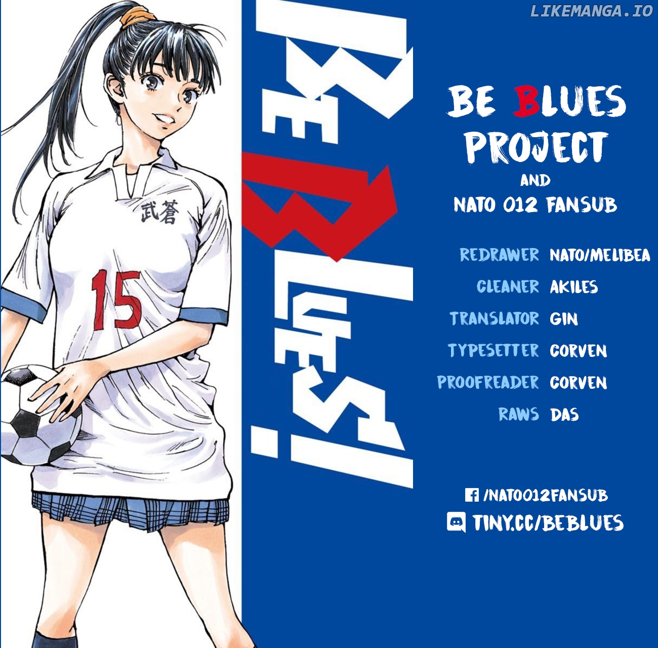 BE BLUES ~Ao ni nare~ Chapter 155 - page 19