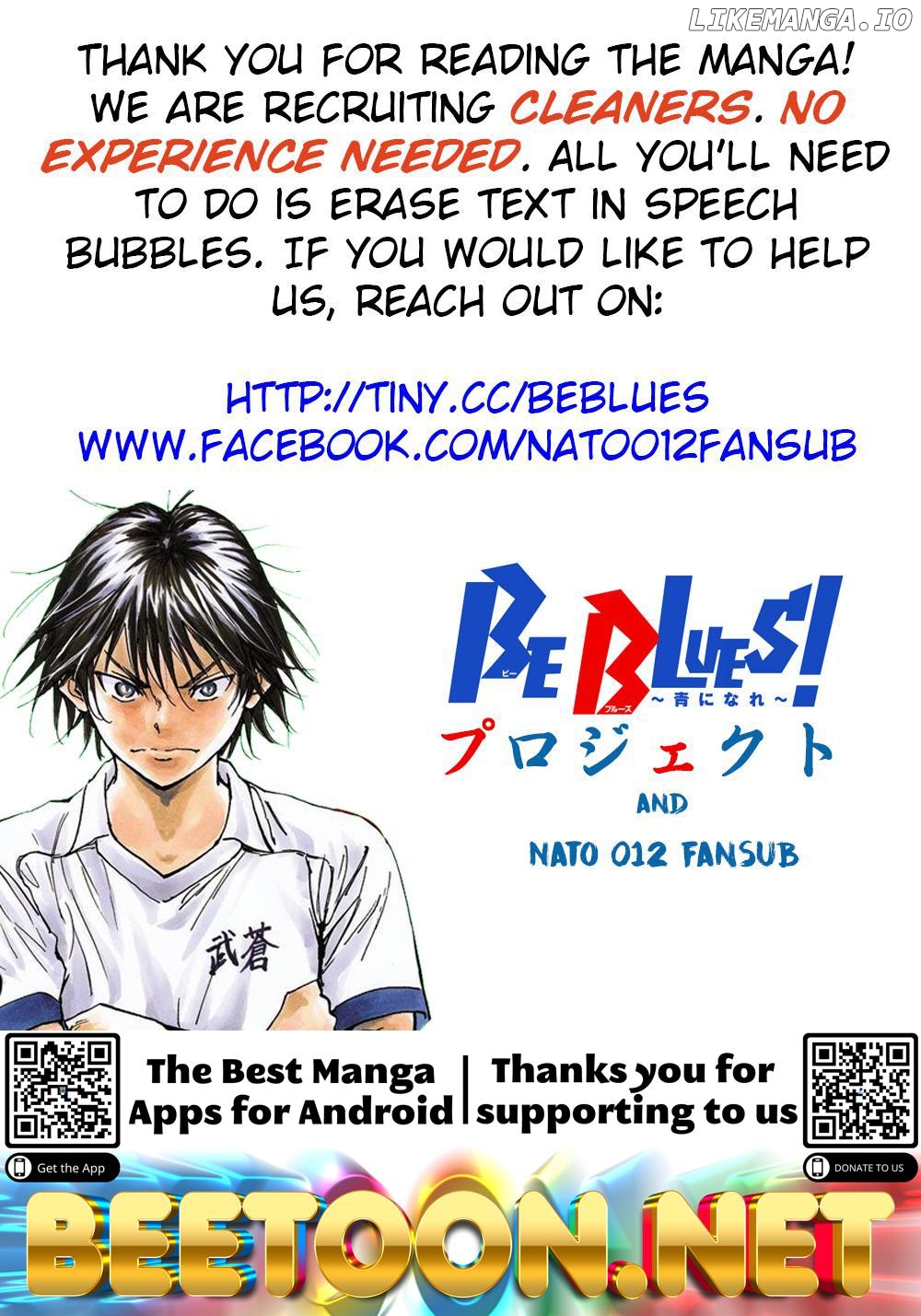 BE BLUES ~Ao ni nare~ Chapter 155 - page 20