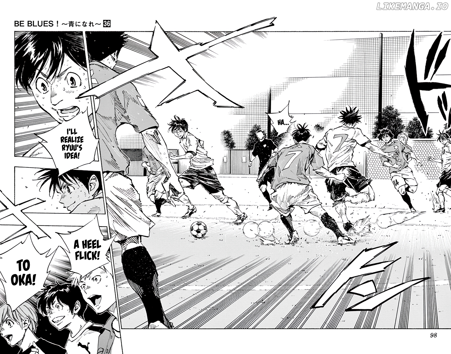BE BLUES ~Ao ni nare~ Chapter 355 - page 5