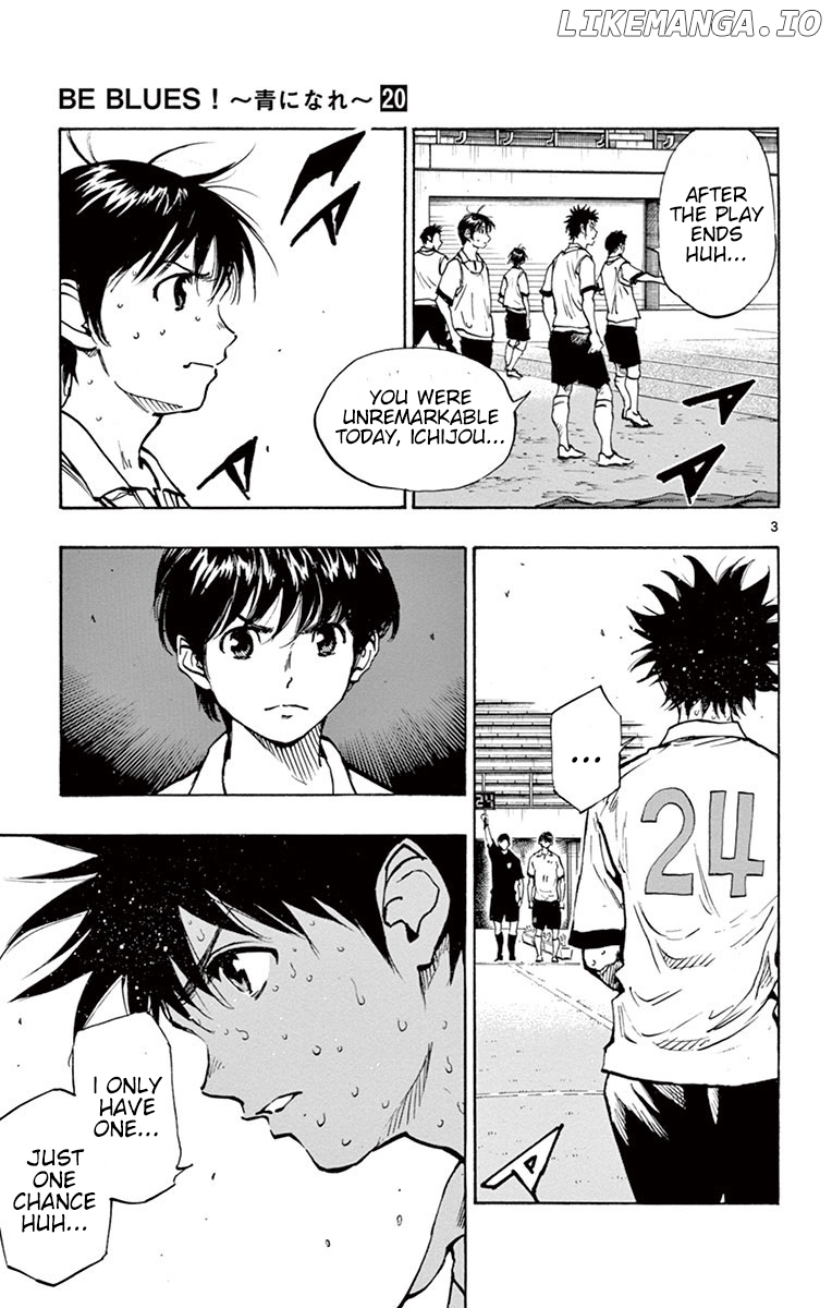 BE BLUES ~Ao ni nare~ Chapter 195 - page 4