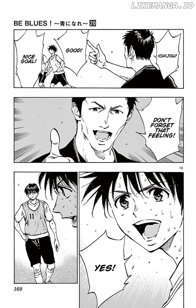 BE BLUES ~Ao ni nare~ Chapter 196 - page 12