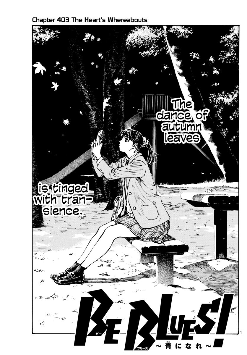 BE BLUES ~Ao ni nare~ Chapter 403 - page 2