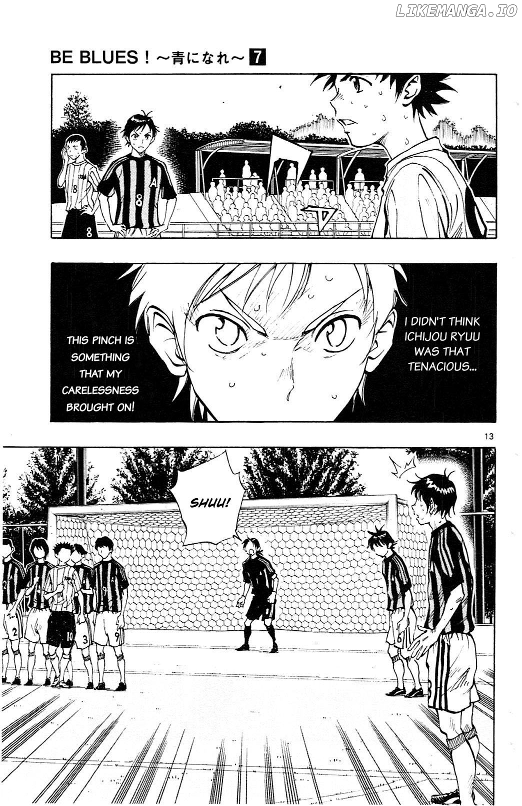 BE BLUES ~Ao ni nare~ Chapter 64 - page 13