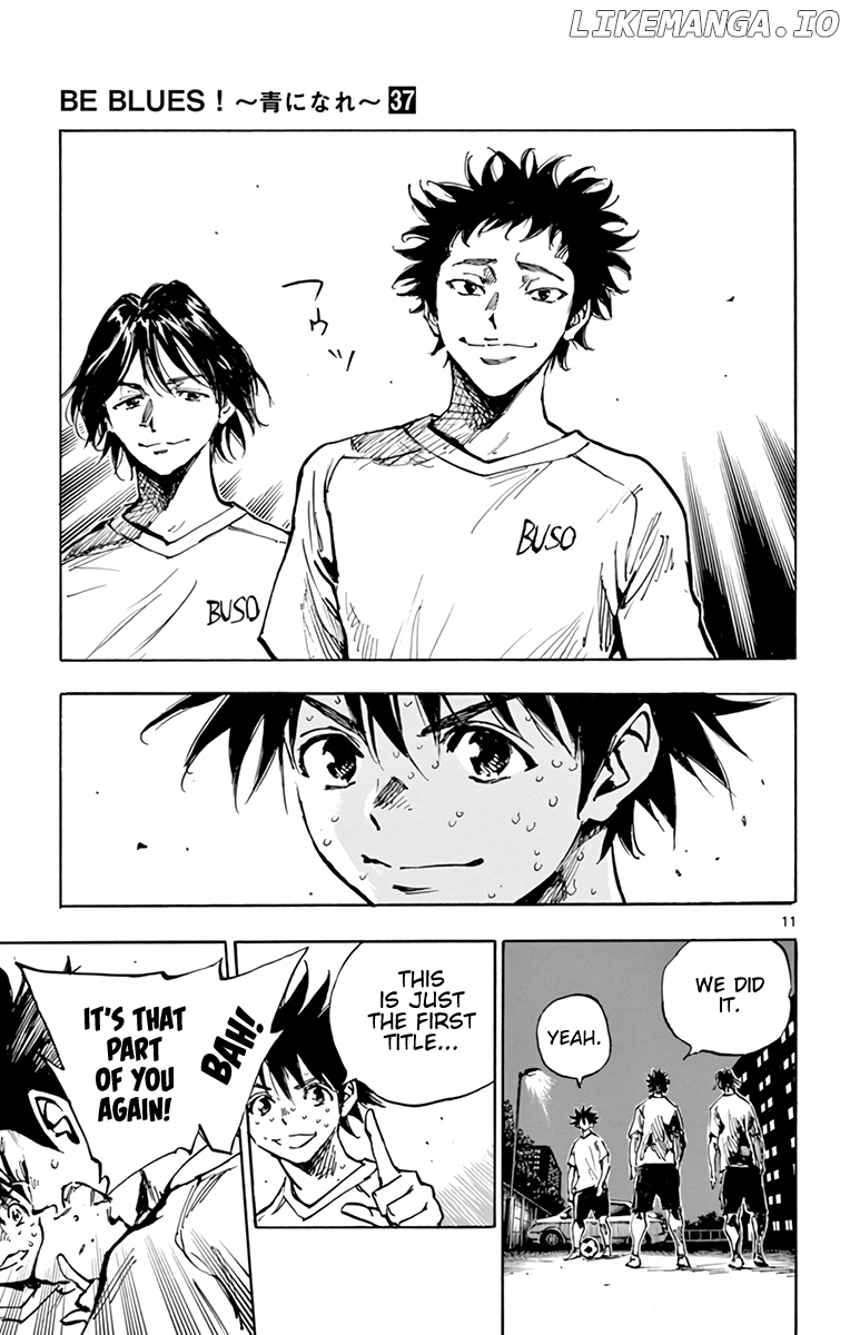 BE BLUES ~Ao ni nare~ Chapter 369 - page 12
