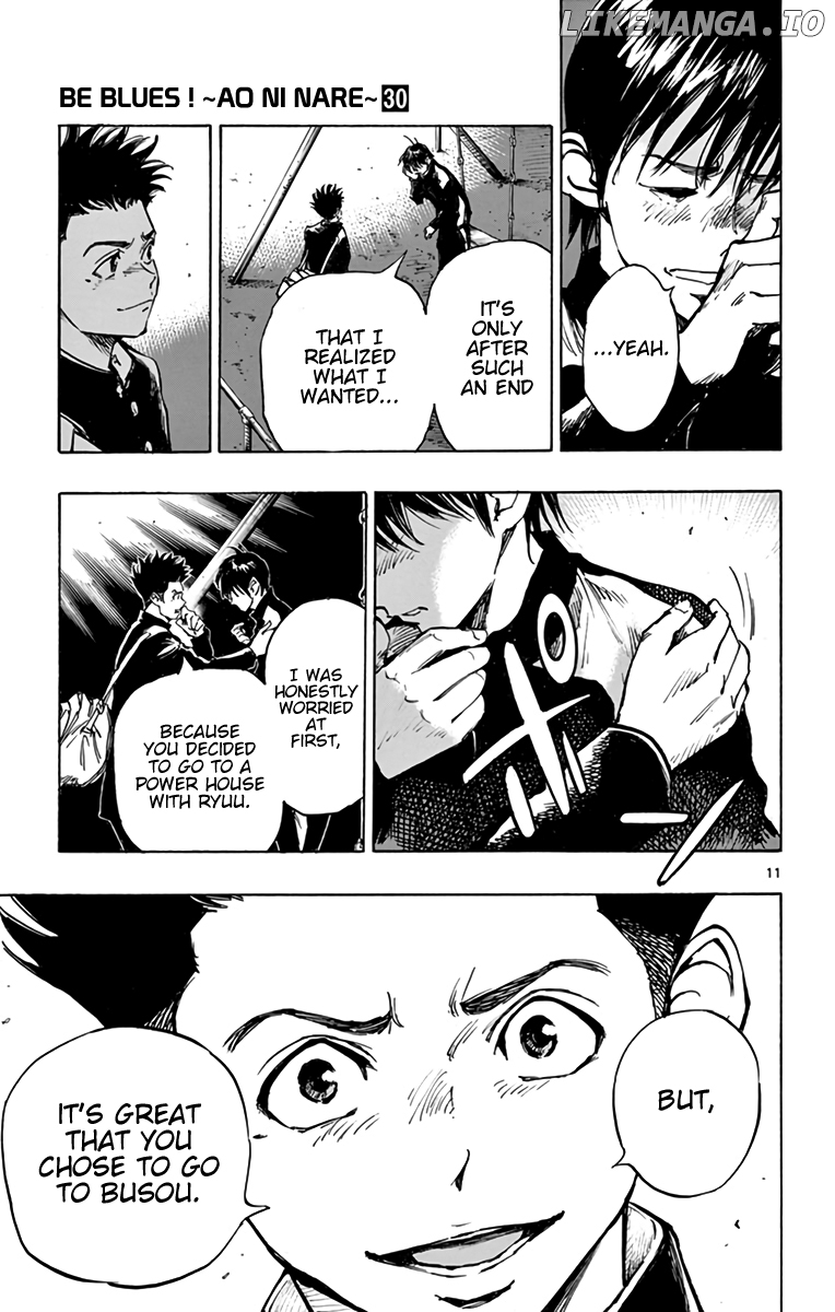 BE BLUES ~Ao ni nare~ Chapter 295 - page 12