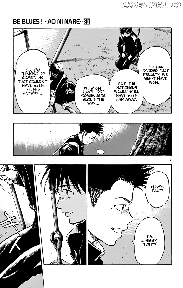 BE BLUES ~Ao ni nare~ Chapter 295 - page 8