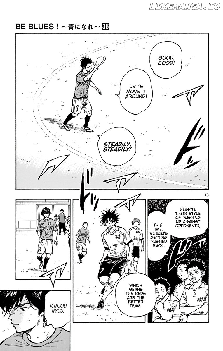 BE BLUES ~Ao ni nare~ Chapter 342 - page 14