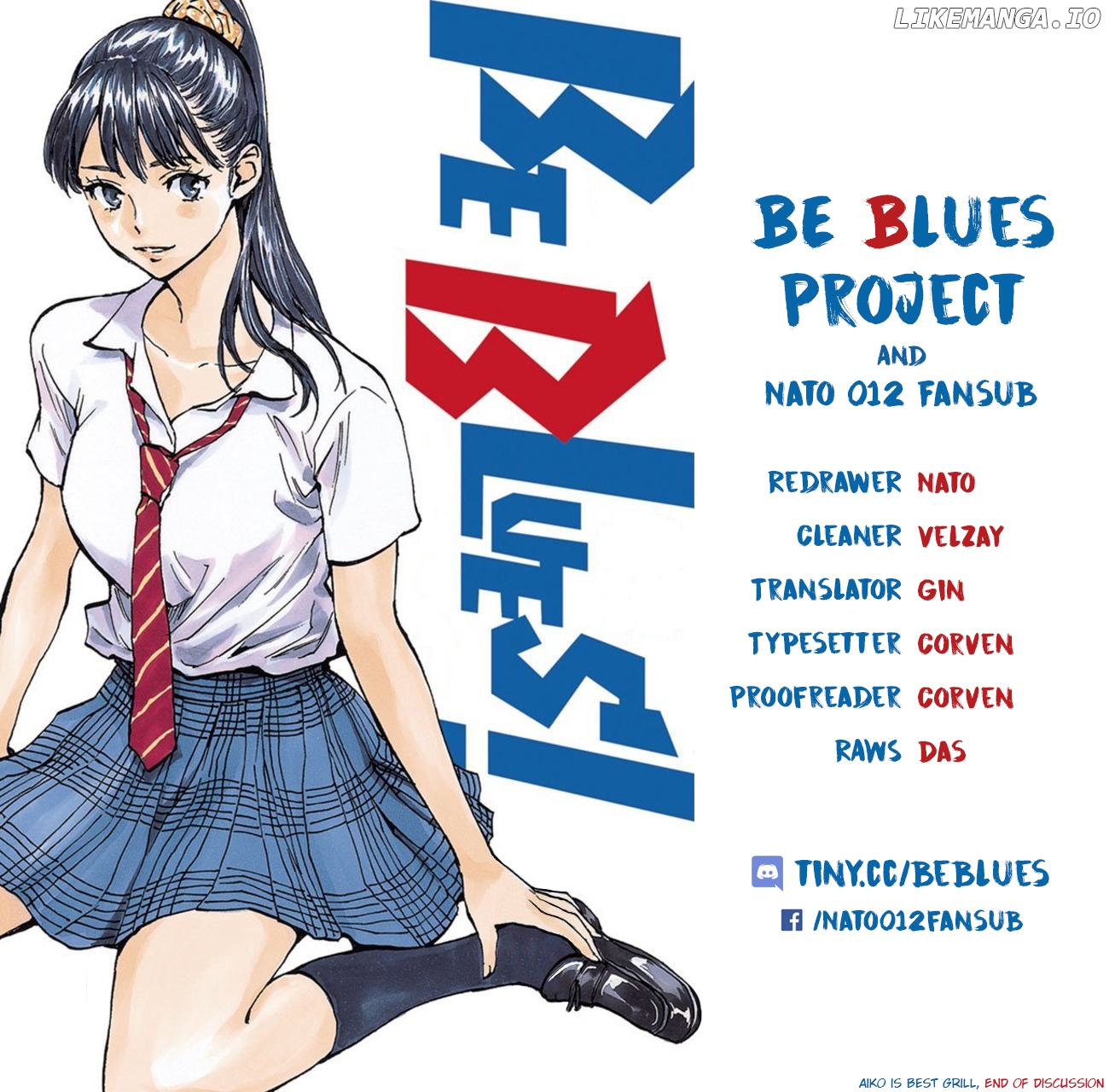 BE BLUES ~Ao ni nare~ Chapter 241 - page 19