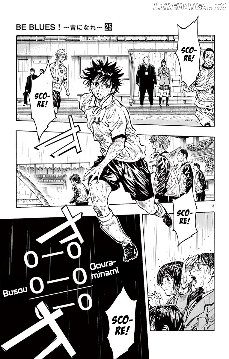 BE BLUES ~Ao ni nare~ Chapter 244 - page 4