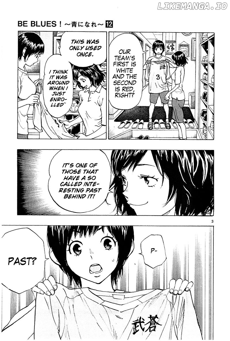 BE BLUES ~Ao ni nare~ Chapter 113 - page 4